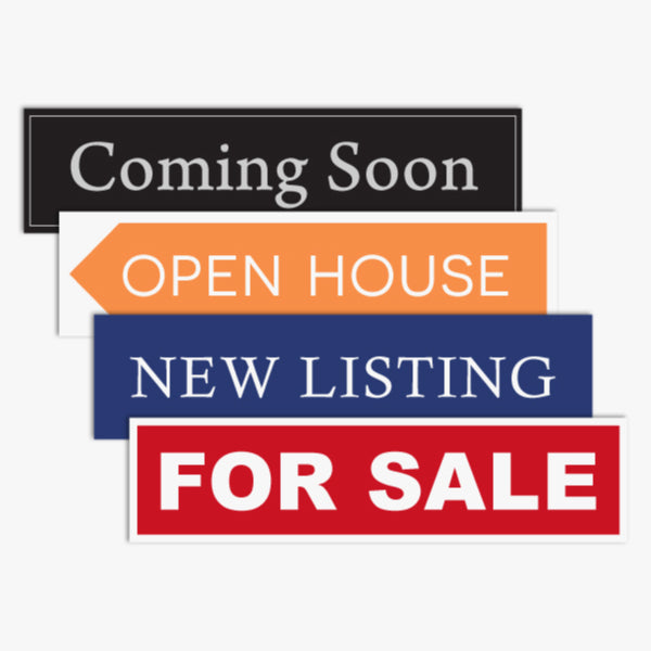 Real Estate Sign Rider