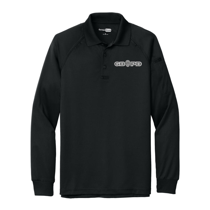 GBPD Men's Long Sleeve Polo